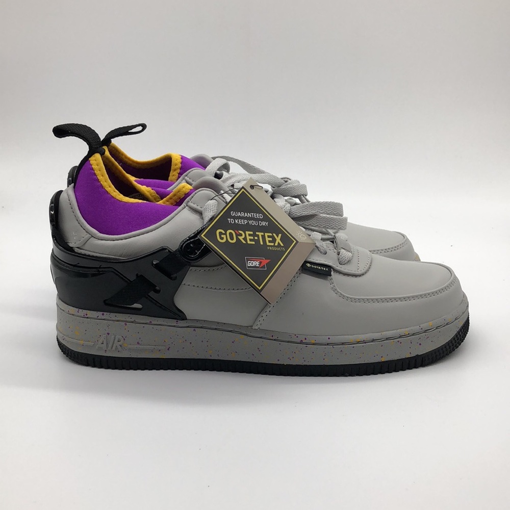 Mens Nike Air Force 1 Low SP UC Grey/Black DQ7558-001 NWOB - Picture 2 of 5